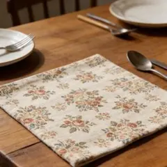 花柄ランチョンマット