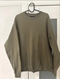 WTW / オリーブグリーン クルーネック トレーナーのサムネイル