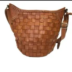 ズッケロフィラート　zucchero filato 牛革製ショルダーバッグ