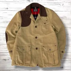 BLUE WORK ジャケット ハンティング ベージュ M 1742