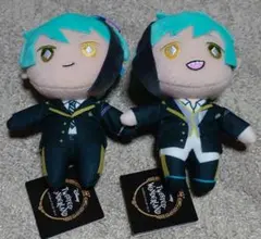 ディズニー ツイステ フロイド ジェイド ぬいぐるみ 2点セット