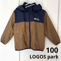 ロゴスパーク　子供用　ナイロンジャケット　100 男の子　ウインドブレーカー