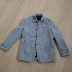 m.f.editorial グレー ボタン付きジャケット M