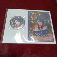 うたプリ　ビジュアルカード　缶バッジ　聖川真斗　ブロッコリーオンラインくじ