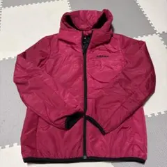 adidas NEO フード付きダウンジャケット 赤