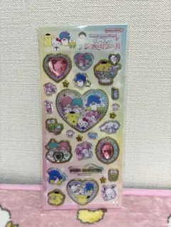正規品 サンリオ キラキラジュエルシール　サンリオキャラクターズ