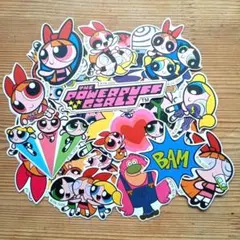 パワーパフガールズ ステッカー シール 32枚