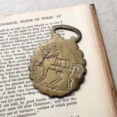 1890s 英国 アンティーク ホースブラス 真鍮 金具 馬モチーフ イギリス