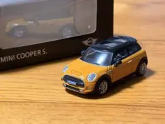 1/64 MINI COOPER S イエロー×ブラック ディーラー限定品のサムネイル