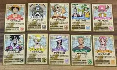 ワンピース　ルフィののびのびマジックハンド 2005年劇場版 カード10枚セットのサムネイル