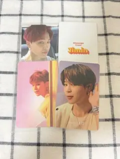 BTS タレントカード 3枚セット ジミン