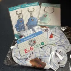 mojojojo ドキドキくじ　E賞　シュシュ　アクリルキーホルダー　F賞　4点