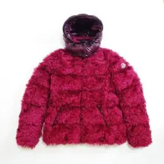 ★極美品★全面ファーダウン★レディース★サイズ0★ボルドー★モンクレール★