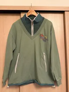 Left Alone ハーフジップトレーナー