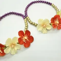 ミニ梅トリミングチョーカー20本セットSサイズ(約24cm)