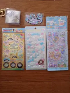 サンリオ シナモロール ウォーター シール ミニシール帳