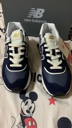 ニューバランス　U574LGBB NAVY(BB) ブルー　25. 0cm