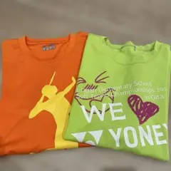 YONEX Tシャツ 練習着2枚セット　サイズS