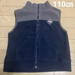 GEORGEフリースベスト　110cm 紺/グレー色　【即購入OK】