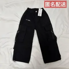 Bee 子供服　カーゴパンツ　黒　ブラック　100cm ズボン