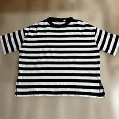 GLOBAL WORK ボーダー半袖Tシャツ Lサイズ