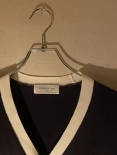 TOMORROWLAND ネイビー Vネックカーディガン