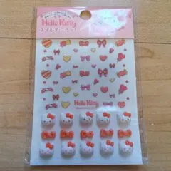 ハローキティ ネイルデコセット シール パーツ