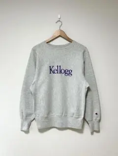 90s Champion リバースウィーブ 刺繍タグ Kellogg USA製