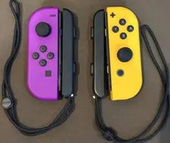 Joy-Con(L) ネオンパープル/(R) ネオンオレンジ（箱無し）