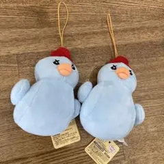 アヒル隊長　ぬいぐるみ ストラップ付き　2個