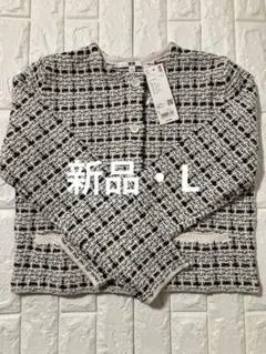 ショートジャケット ノーカラージャケット