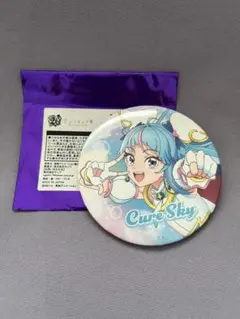 全プリキュア展　キュアスカイ 缶バッジ ひろがるスカイ！プリキュア