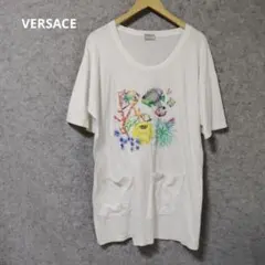 VERSACE 海洋生物プリント ホワイトTシャツのサムネイル
