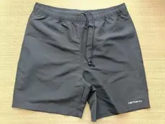 【美品】Carhartt ブラックショートパンツ Mサイズ