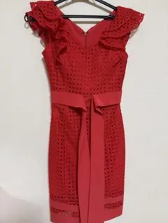 Andy赤タイトドレス