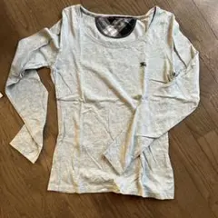 Burberry Blue Label グレー 長袖Tシャツ
