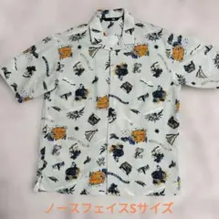 バーバリーブラックレーベル 騎士ホース総柄半袖アロハシャツ美品 希少