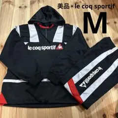 美品✴︎le coq sportif フード付きジャケット【Mサイズ】上下セット