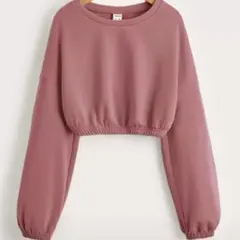 10Yピンクスエットトップス