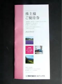 ★★ 東急不動産株主優待券 1冊