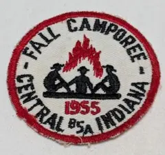 希少 1955年 ボーイスカウト BSA キャンプ パッチ