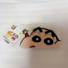 韓国限定　クレヨンしんちゃん　お顔　ポーチ　ダイソー　ミニポーチ