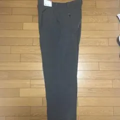 UNIQLO タックワイドパンツ グレー XXL
