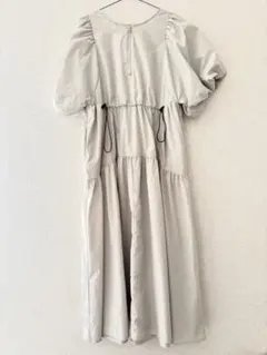 classicalelf ハーフジップドロストティアードワンピース