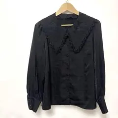 人気✨バレエコア チュールブラウス オーガンジー ボウタイ 