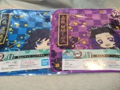 一番くじ　鬼滅の刃　冨岡義勇＆胡蝶しのぶ　ハンドタオルセット