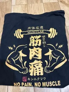 筋肉 Tシャツ NO PAIN NO MUSCLE 限定品
