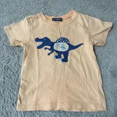 恐竜プリント Tシャツ 100cm