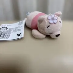 くまのプーさん ピンク さくらVer 桜 ぬいぐるみ マスコット ディズニー