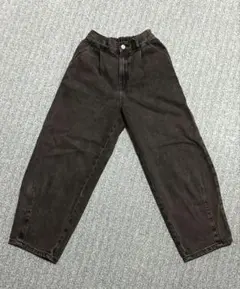 GU バレルレッグジーンズ 140 S